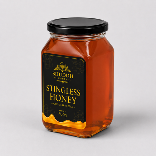 Premium Stingless Honey | 1KG (2 × 500g Bottles)
