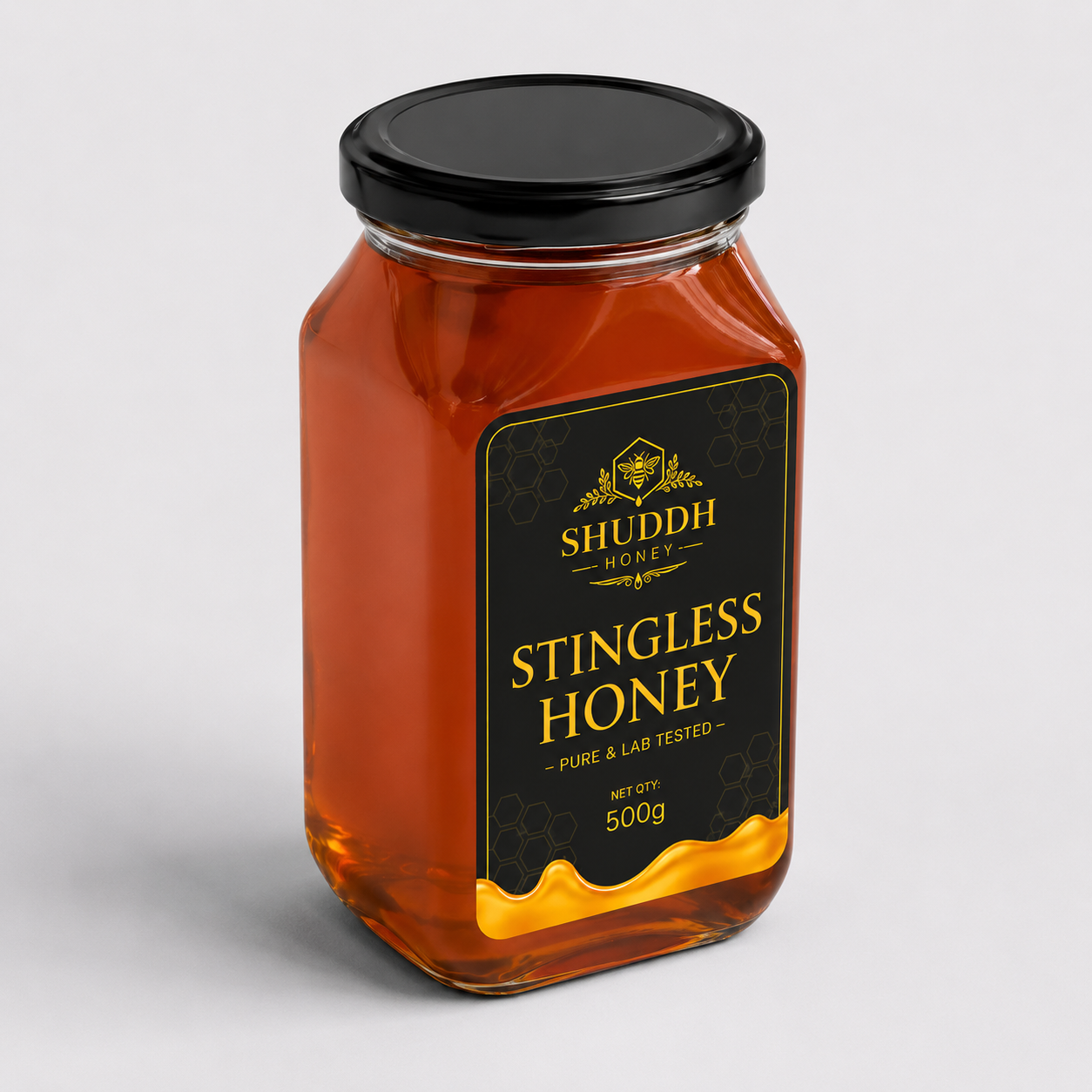 Premium Stingless Honey | 1KG (2 × 500g Bottles)